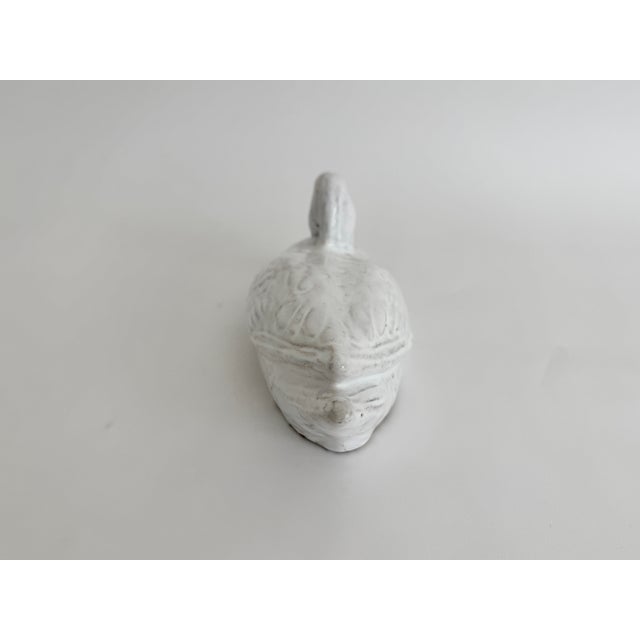 Early 20th Century French Artisan Duck Sculpture Figurine For Sale - Image 5 of 8