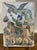 Exquisite Vintage Persian Qajar Style Ceramic Tile: Prince on Horseback For Sale - Image 13 of 16