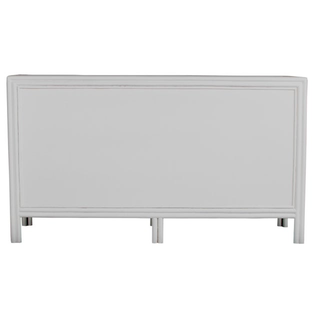 Wood Bermuda Eight-Drawer Dresser - Light Gray For Sale - Image 7 of 9