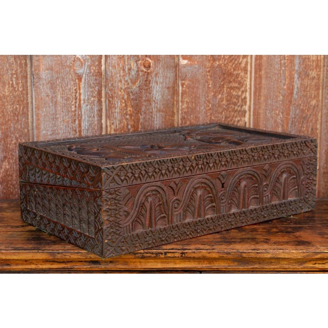 19th Century Anglo Indian Writing Box For Sale - Image 4 of 13