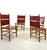 Kentucky Chairs by Carlo Scarpa for Bernini, 1980s, Set of 4 For Sale - Image 3 of 9