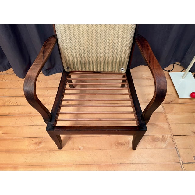 Wood Vintage German Armchair by Wilhelm Knoll, 1950s For Sale - Image 7 of 18