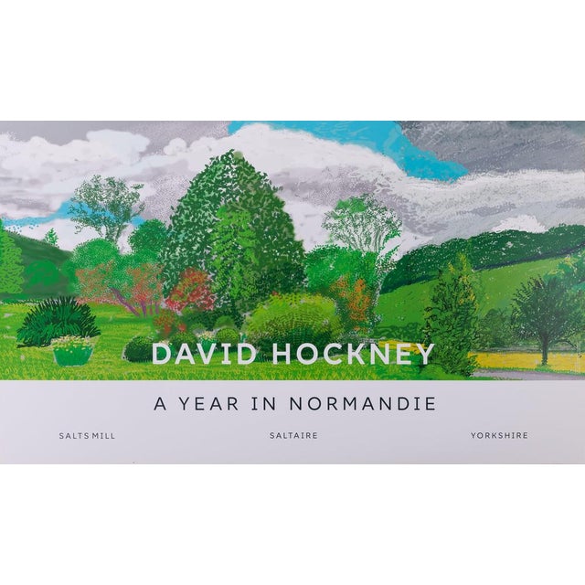 On the Hill Poster after David Hockney For Sale - Image 6 of 6