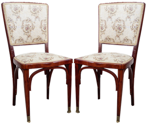 Set of No. 717 Bentwood Chairs by Gustav Siegel for J&j Kohn, 1890s