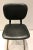 Industrial Modern Black Faux Leather Side Chair/Desk Chair For Sale - Image 4 of 7