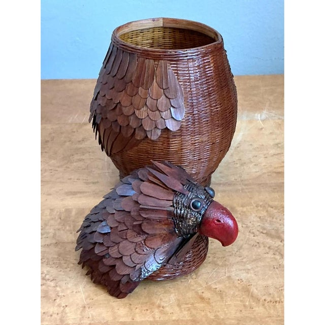 Exhibiting the artistry and playful charm characteristic of mid-20th-century decorative arts, this charming vintage...
