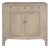 Three Drawer Two Door Server in Bleached Elm For Sale