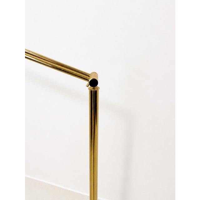 2000 - 2009 Vintage Style Reclining Gilt Floor Lamp, 2000s For Sale - Image 5 of 11