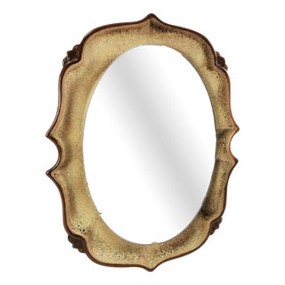 Mid-Century Ceramic Mirror from Pan Keramik, 1970s For Sale