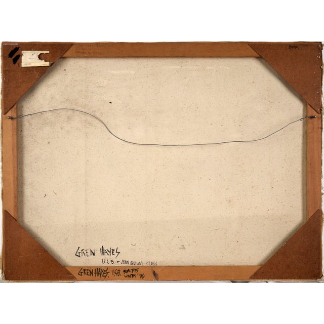 Woman in a Red Hat - Figurative Study Oil by Patricia Gren Hayes For Sale In Monterey, CA - Image 6 of 8