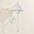 Influenced by midcentury design, Jojo features a dome-shaped shade with decorative perforations that allow light to...