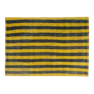Mid 20th Century Wool Stripe Kilim Rug For Sale