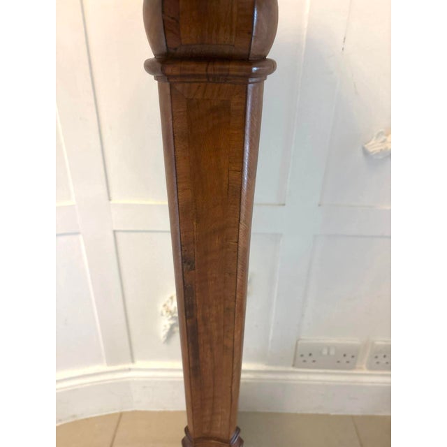 Antique Dutch Walnut and Kingwood Pedestal Torcheres, 1800, Set of 2 For Sale - Image 11 of 17