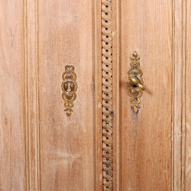 Swedish Bowfront Buffet in Pine For Sale - Image 6 of 11