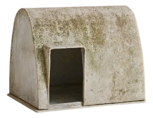 Large Swiss Concrete Dog House by Willy Guhl for Eternit, 1960s