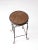 Wood Antique Ice Cream Parlor Stool For Sale - Image 7 of 12
