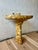 Hollywood Regency 1970s Hollywood Regency Faux Marble Pedestal Sink With Matching Fixtures For Sale - Image 3 of 11