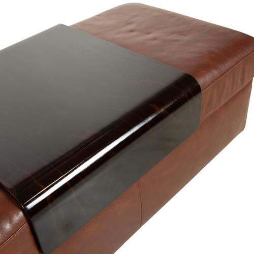 Brown Leather Arion Stool from Stressless For Sale - Image 6 of 13