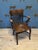 Wood Antique Oak Desk Chair, 1890s For Sale - Image 7 of 7