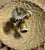 Metal Large Spanish Crown Sunburst Fixture in Gilt Metal, 1950 For Sale - Image 7 of 8