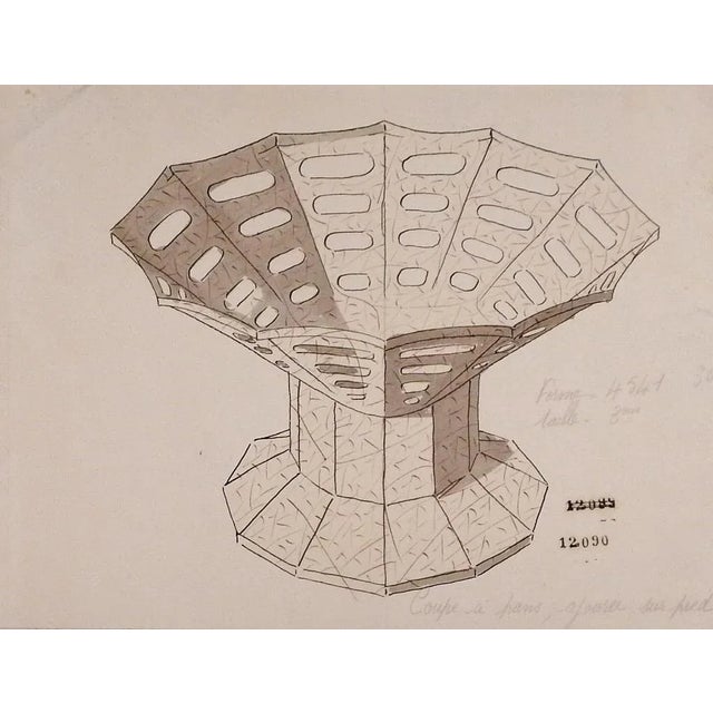 La Coupe is an original modern artwork realized in Italy in the first years of the late 19th Century. Mixed media on...