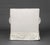 White Modern Striped White Silk Upholstered Armchair For Sale - Image 8 of 8
