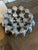 1980s Vintage 1980s Brutalist Metal Flower Bud Vase For Sale - Image 5 of 6