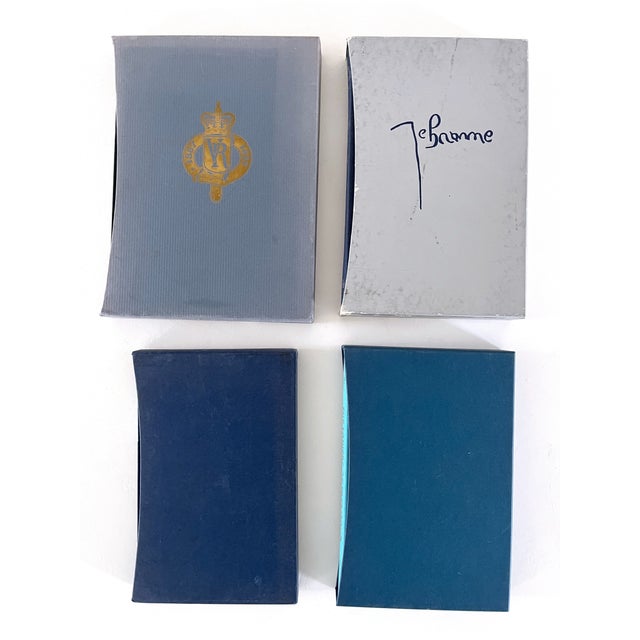 Blue Blue Books, Folio Society - Set 4 For Sale - Image 8 of 10