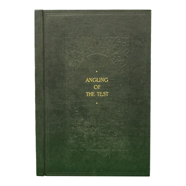 "Angling of the Test or or True Love Under Stress" Book 1936 Pickering, h.g. For Sale