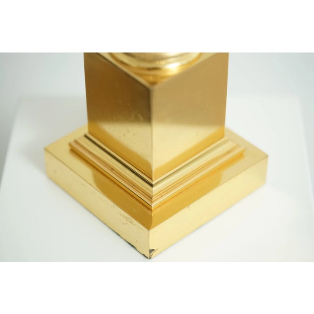 Hollywood Regency Hollywood Regency Pineapple Optic Table Lamps, 1970s, Set of 2 For Sale - Image 3 of 10