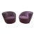 1970s Vladimir Kagan Nautilus Chairs- Set of 2 For Sale