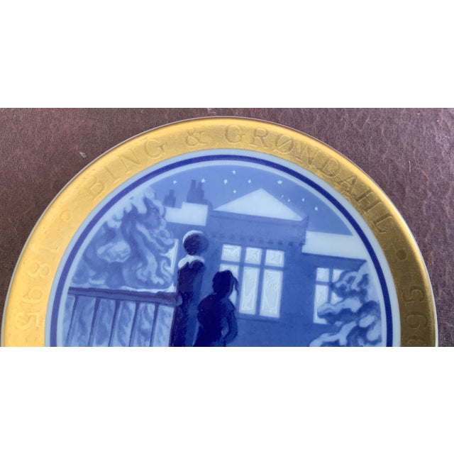 Third plate in a collection of 10 miniature plates to commemorate the centenary of the world’s first Christmas Plate