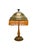 Vintage French Art Nouveau Brass and Wood Desk Lamp, 1920s For Sale - Image 3 of 15
