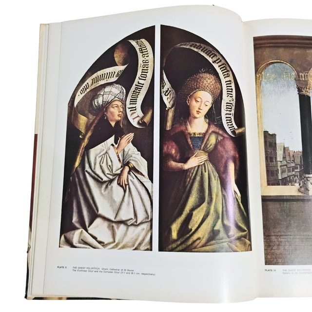 Vintage Hardcover the Complete Paintings of the Van Eycks 1968 World Art Classics For Sale - Image 11 of 16