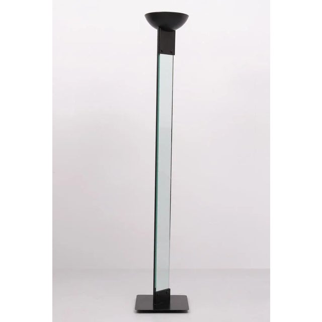 Vintage Laser Uplighter Floor Lamp by Max Baguara for Lamperti, 1982 For Sale - Image 4 of 8