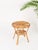 Mid-Century Italian Organic Round Coffee Table in Rattan and Wicker, 1960s For Sale - Image 3 of 14