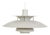 White PH5 Pendant Light by Poul Henningsen, 1990s For Sale