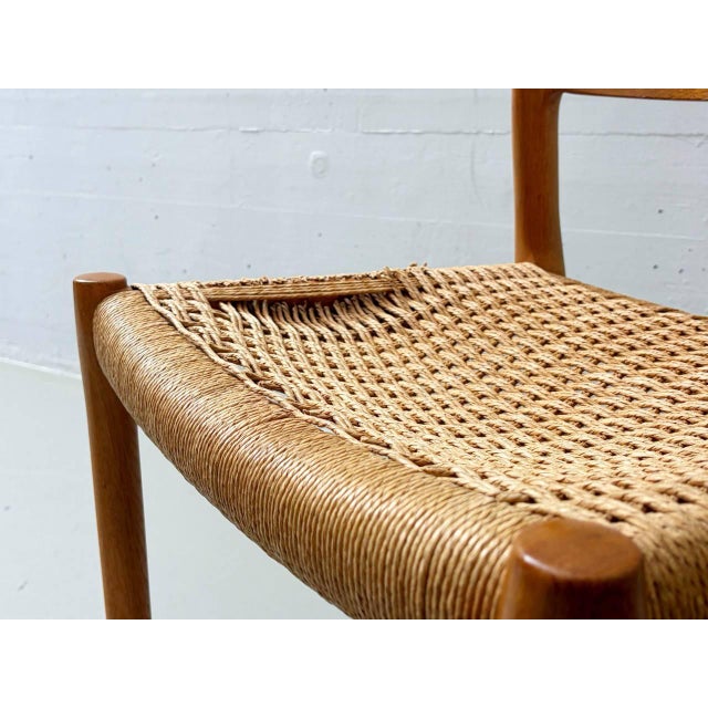 Brown No. 75 Chairs by Niels O. Møller for J.L. Møllers, Denmark, 1960s, Set of 4 For Sale - Image 8 of 18