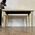 Late 20th Century Hollywood Regency Vintage Travertine Side Table For Sale - Image 4 of 11