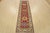 Farmhouse Kazak Runner 2’10” X 9’3” Red Wool Tribal Hand-Knotted Oriental Rug For Sale - Image 3 of 13