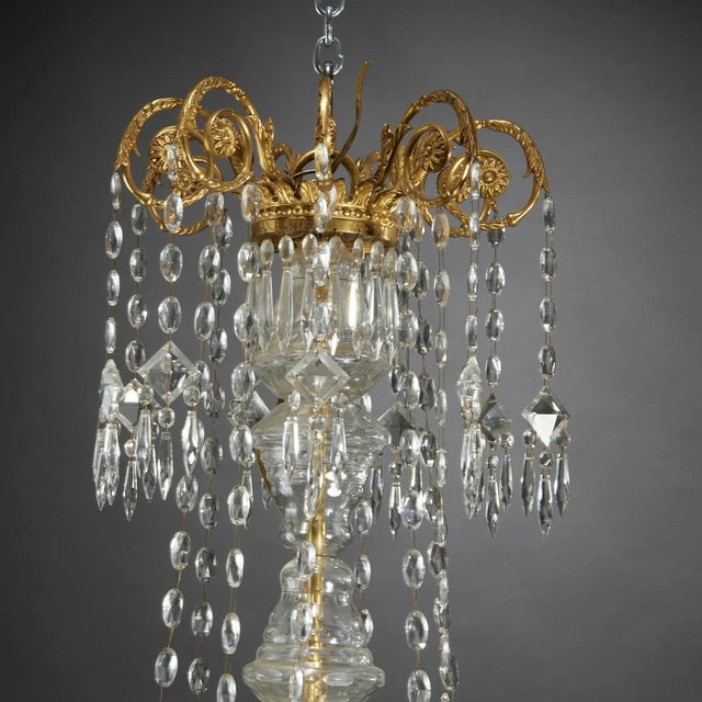French Louis XVI Style Chandelier For Sale - Image 4 of 6