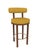 Contemporary Collector Modern Moca Bar Chair in Safire 17 Fabric and Smoked Oak by Studio Rig For Sale - Image 3 of 7