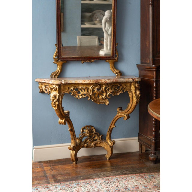 Italian Baroque Console, 18th Century For Sale - Image 15 of 15