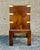 Brown Italian Burl Wood Document Box on Stand, Circa 1950 For Sale - Image 8 of 11