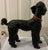 Large Scale Hollywood Regency Italian Black Poodle Dog For Sale In Atlanta - Image 6 of 7