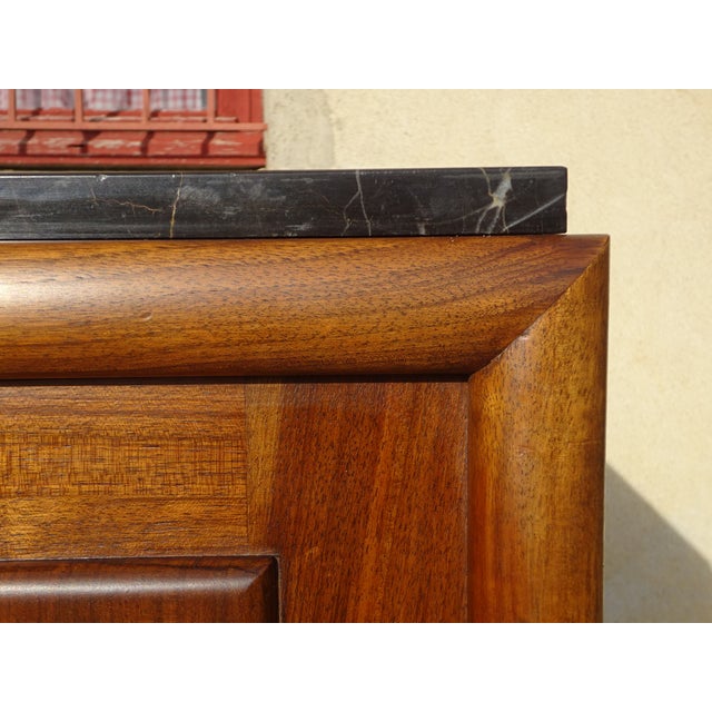 Vintage Sideboard in Walnut, 1950s For Sale - Image 6 of 18
