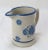 Ceramic Antique Late 19th Century American Blue Wildflower Pattern Decorated Stoneware Pitcher For Sale - Image 7 of 13