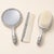 Florentine Neo-Rococo Italian Silver-Plated Vanity Set, 1980s, Set of 3 For Sale - Image 4 of 8