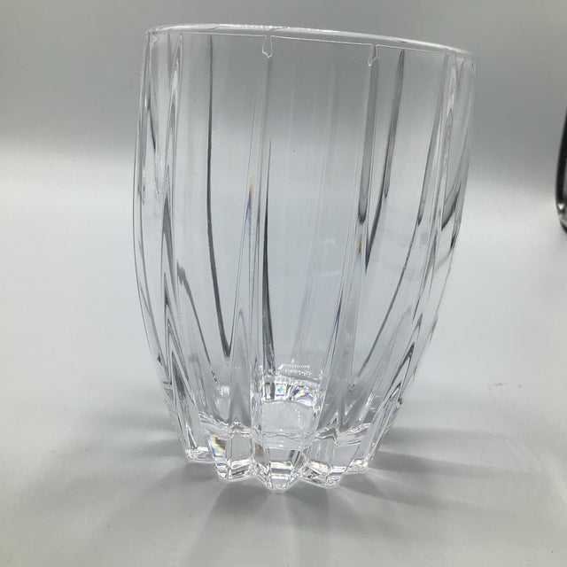 Traditional Waterford Brookside Oversized Double Old Fashioned Glass and Waterford Omega Double Old Fashioned Glass-Set of 2 For Sale - Image 3 of 12