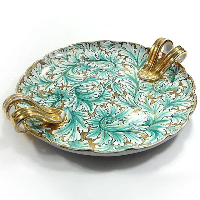 Italian Majolica Dish, 1960s For Sale - Image 9 of 10
